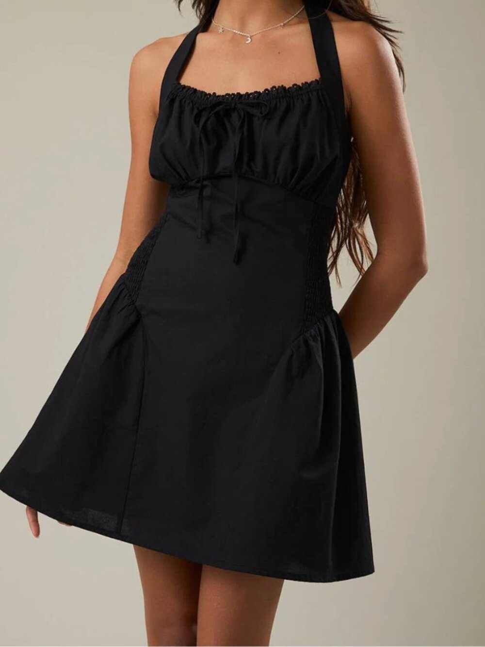 Halter Corset Mini Dress